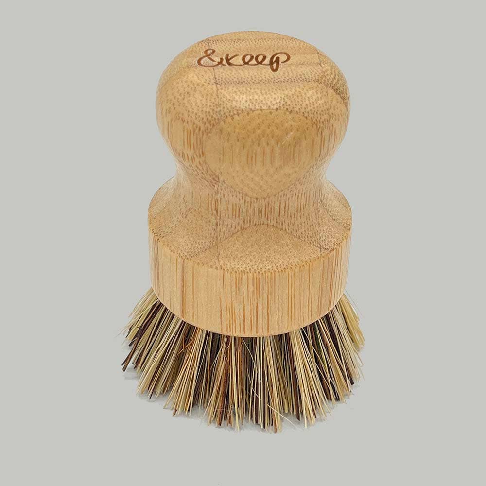 &Keep - Wholesale Cleaning Brush - &Keep Pot Brush - Stiff: biodegradable sustainable scrubber1