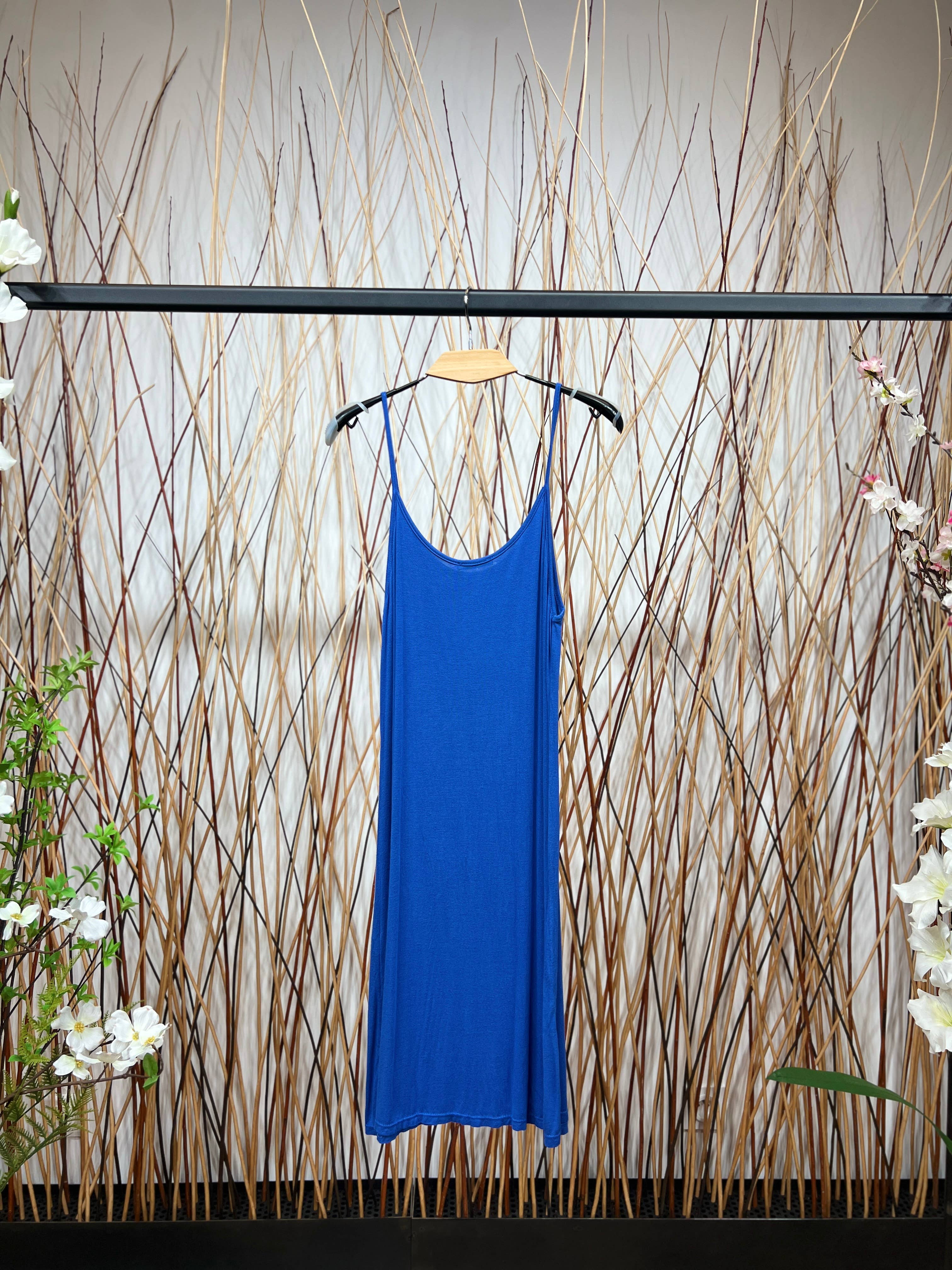 L'Emotion - Wholesale Dress - Women's - Short Light Tank Dress with Thin Straps Simple7