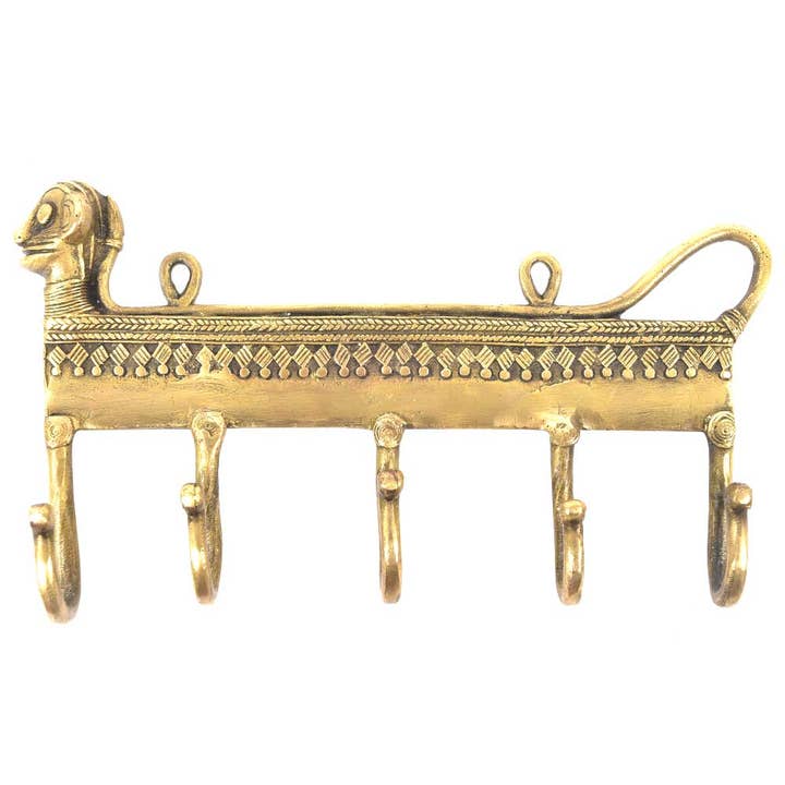 12 ganci da esterno per asciugamani, porta asciugamani Boho (oro) per la vendita all'ingrosso da parte di Daana Paani LLC