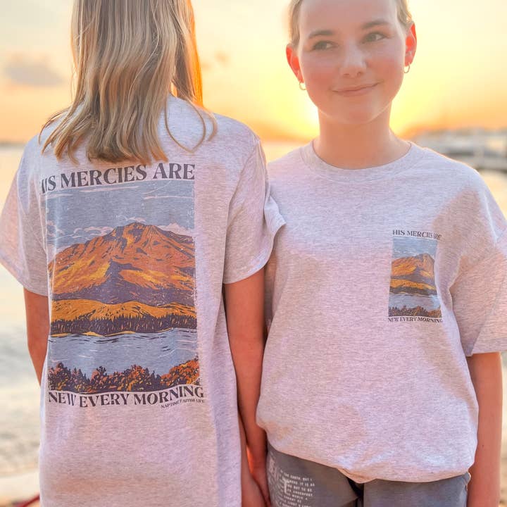 Hans nåd är ny varje morgon kristen unisex T-shirt för wholesale av Faith & Life Christian Brands