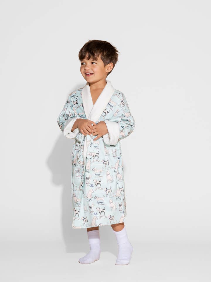 Dogs Kids Robe for wholesale by Wrap Up by VP