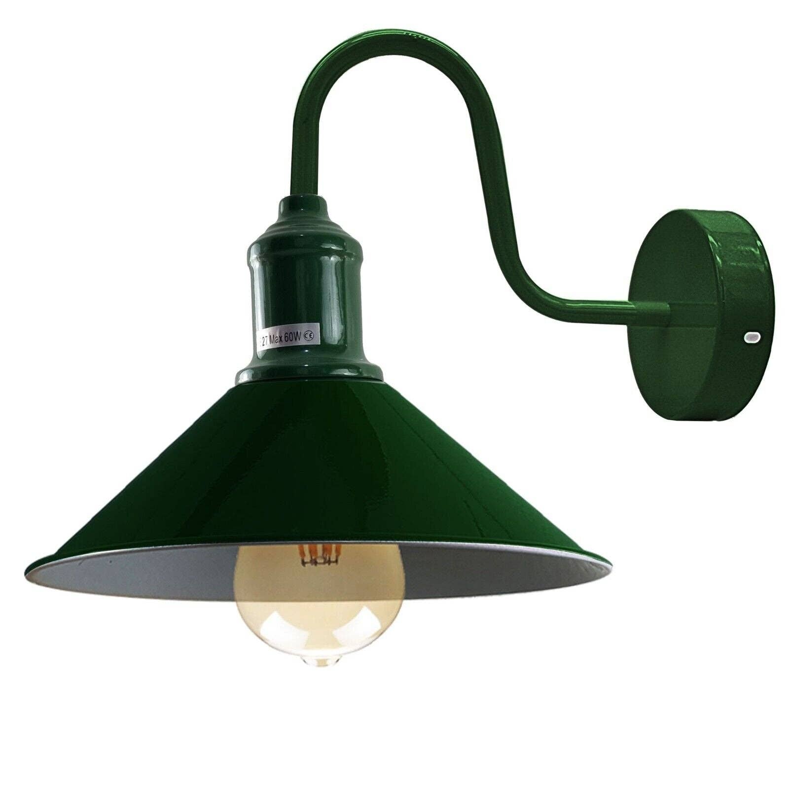 Ledsone – wholesale Sconce – Vintage Retro Industrial Wall Light Shade Metal Lampshade Sconce Wall Lights-408024