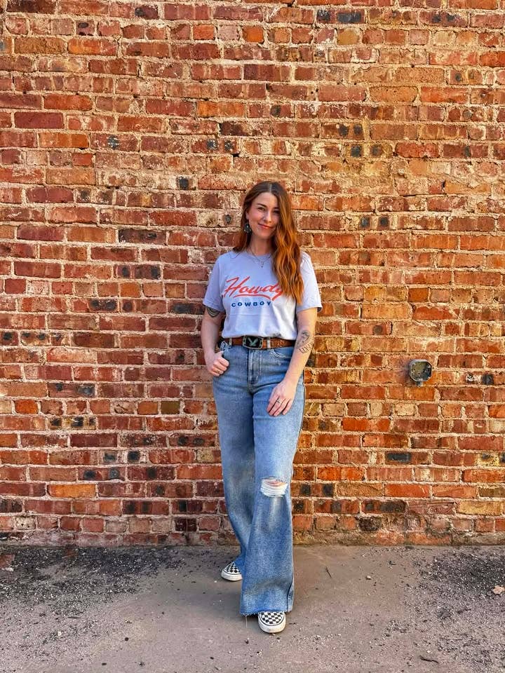 2026 Howdy Cowboy Graphic Tee for wholesale by Ranch Swag