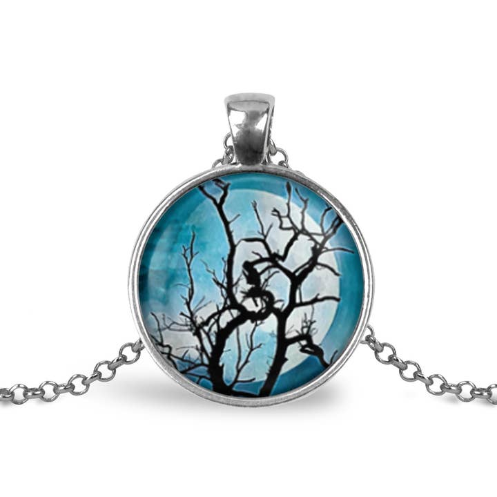 Collier arbre hanté pour la vente par Whimsy Spirit Shop