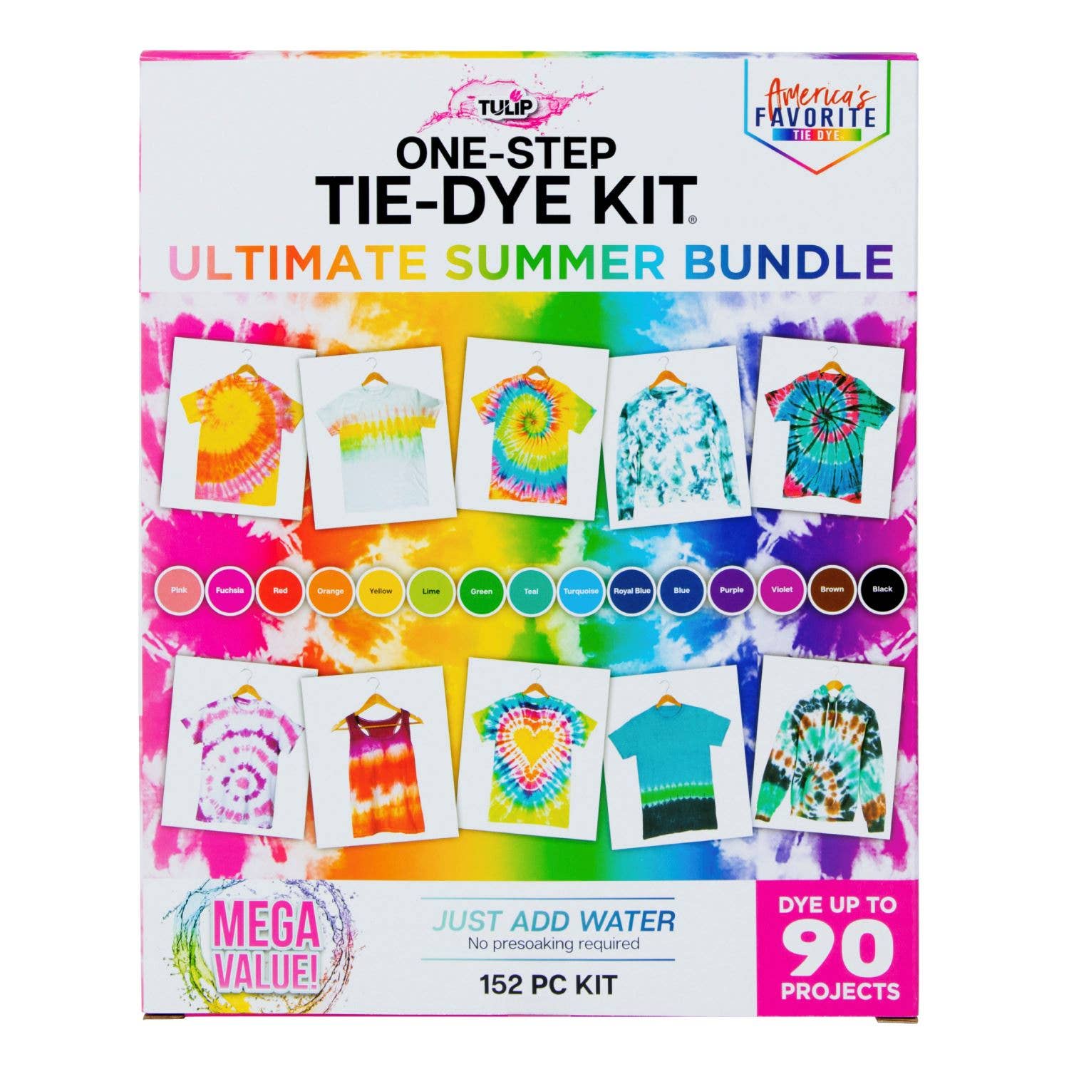 Ilovetocreate - Wholesale DIY Craft Kit - Tulip Ultimate 30-Color Tie-Dye Bundle1