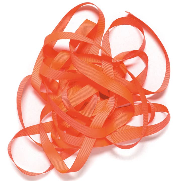 My Pretty Circus - Wholesale Ribbon - Gift Wrapping - Neon orange gift ribbon, neon ribbon, easy to tie7
