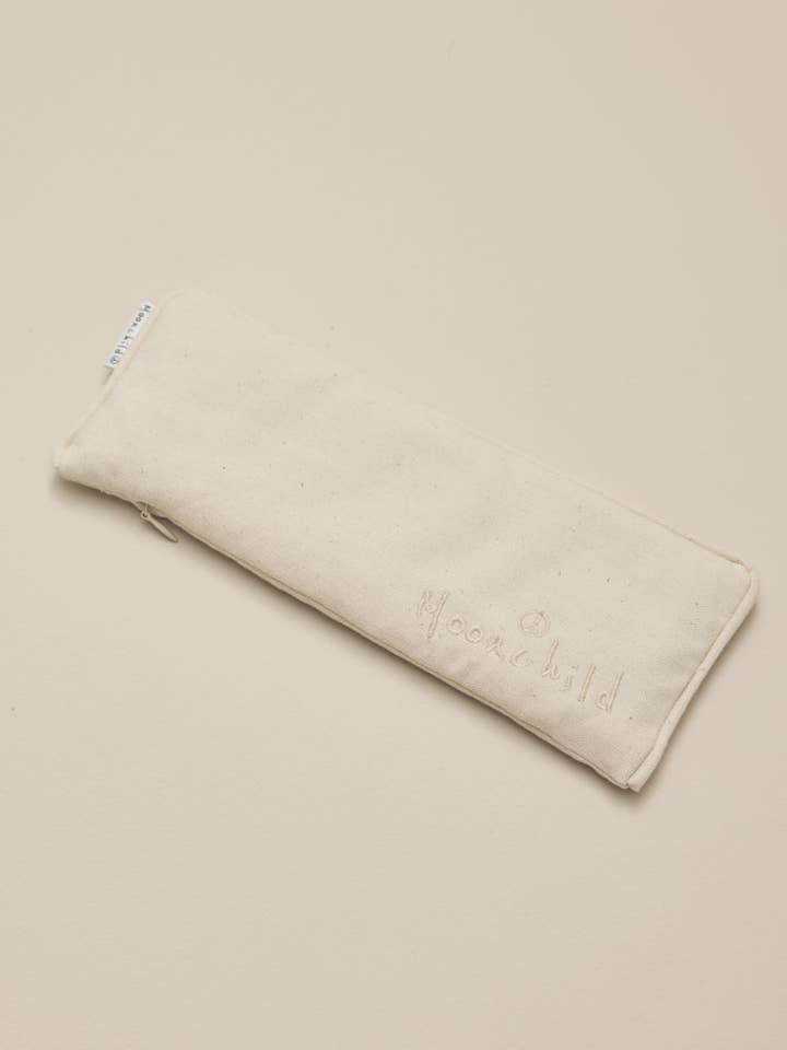 Mondkind Augenmaske - Bio-Baumwolle - Natur für den Großhandel von Moonchild Yoga Wear