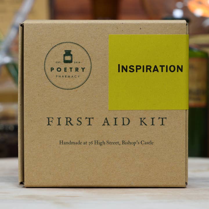 First Aid Kit - Inspiration for wholesale by Poetry Pharmacy