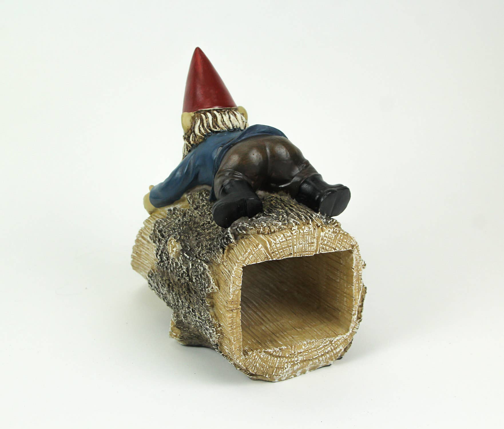 Zeckos – Großhandel Gartendeko/-schmuck – Gartenzwerg Fallrohrabdeckung aus Kunstharz, Regenrinne, Ablaufauslauf2