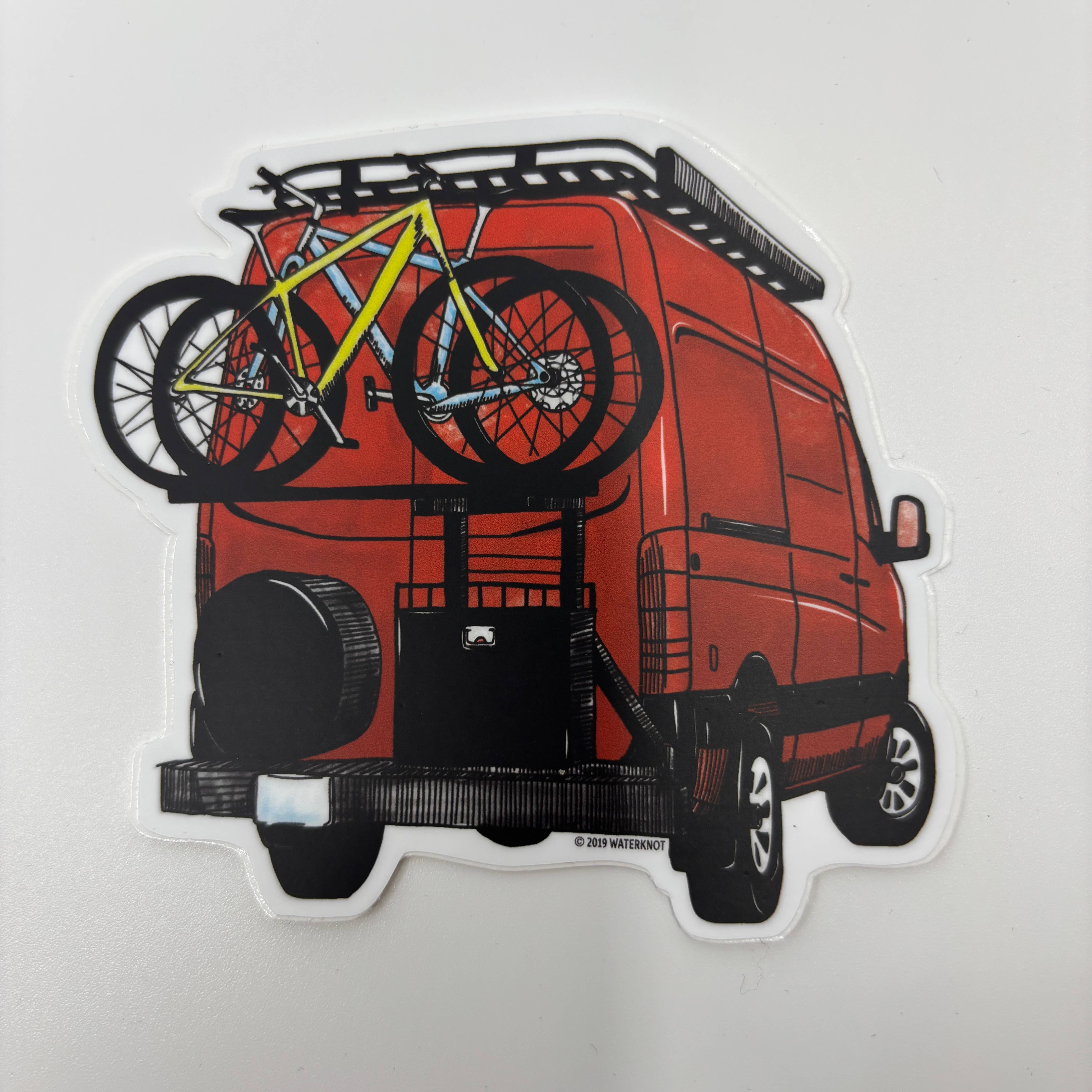 Waterknot - Wholesale Sticker - Van Sticker2