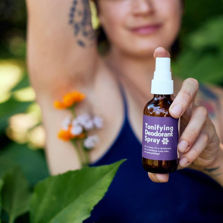 Cedar Hill Homestead - Wholesale Deodorant - Unisex - Tonifying Deodorant Spray– AHA BHA Natural Deodorizer1