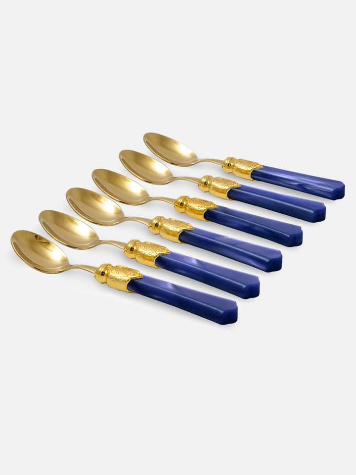 Vittoria Oro Set de 6 Cuillères à Café pour la vente par Rivadossi Sandro