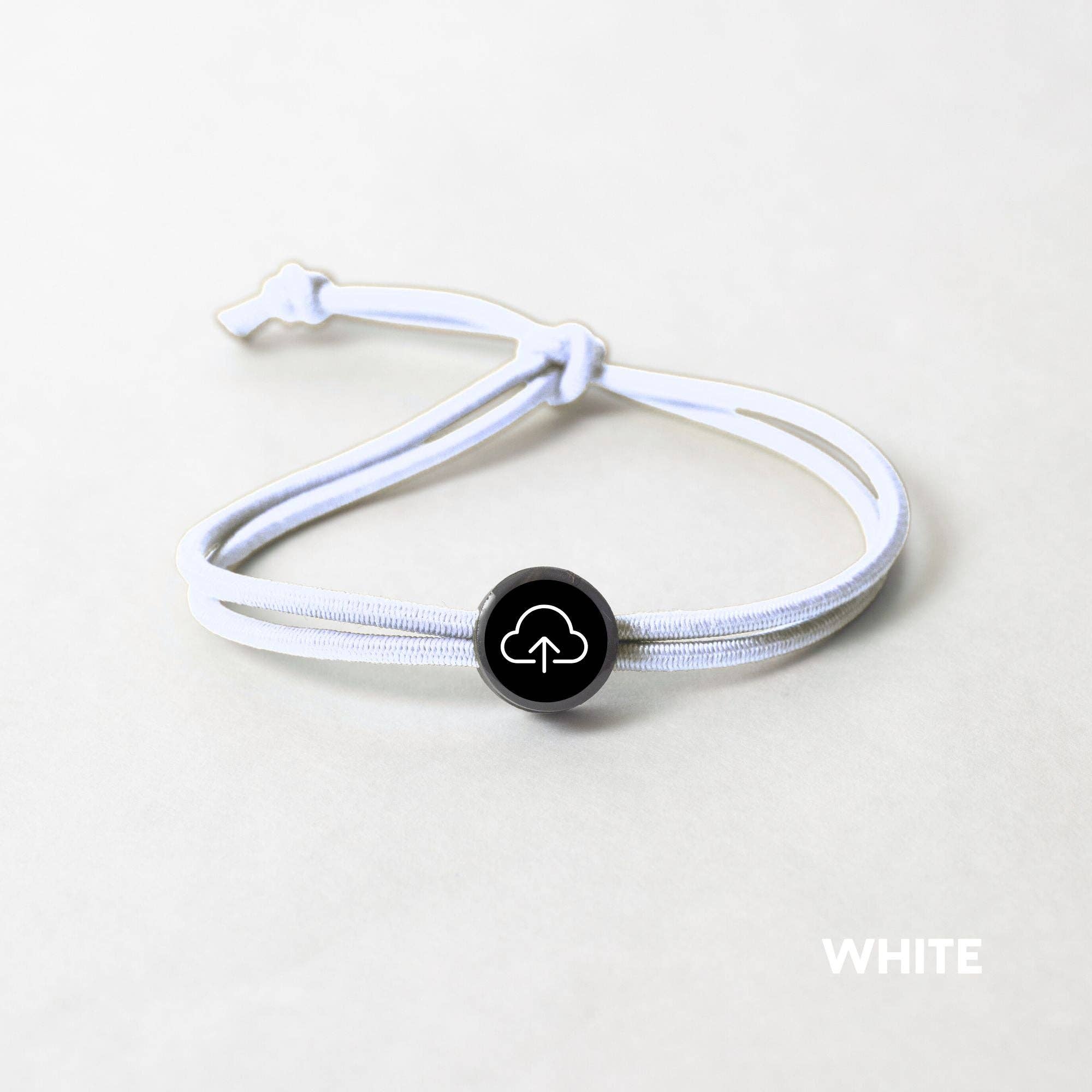 MudLOVE - Wholesale Woven/Braided Bracelet - Custom Logo Tap to Phone Bracelets on Stretch Cord24