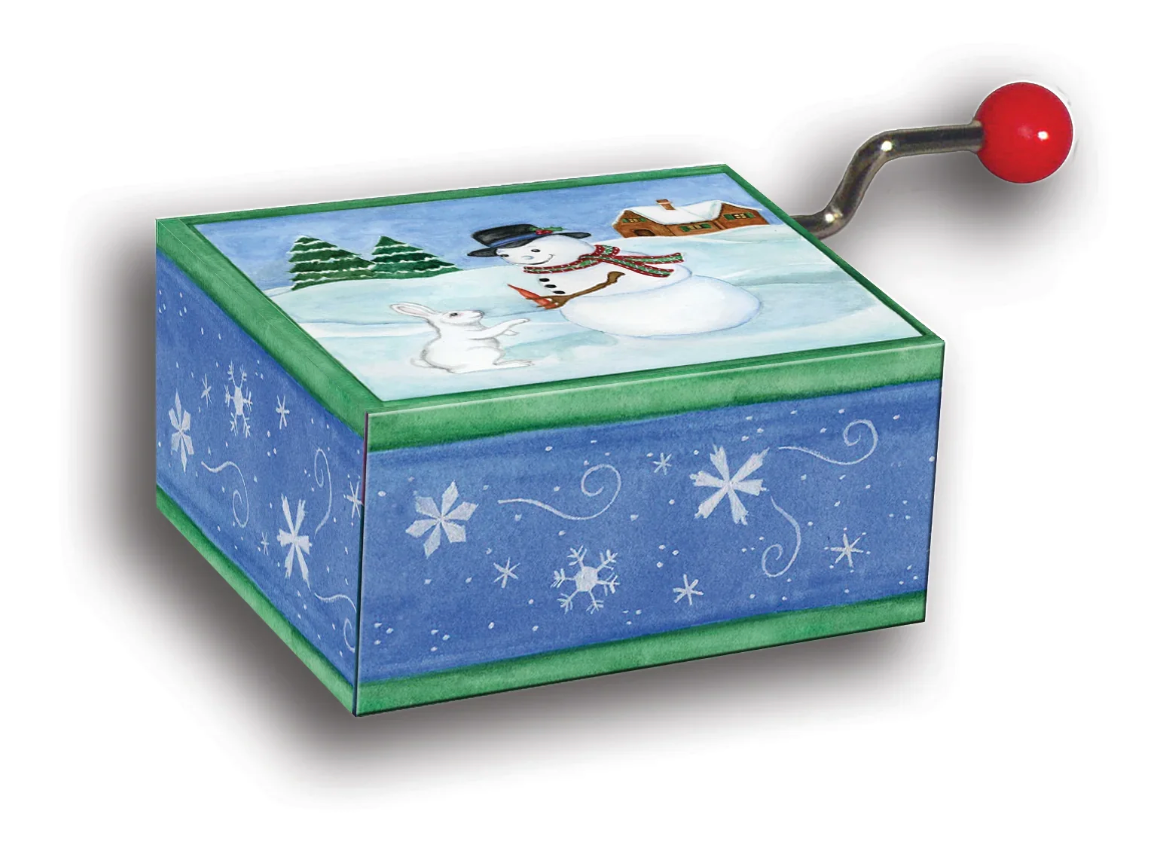 Enchantmints – wholesale Musikdosa - Barn och baby – 2025 Jul Mini Musiklåda Display - 16 st Partihandel2