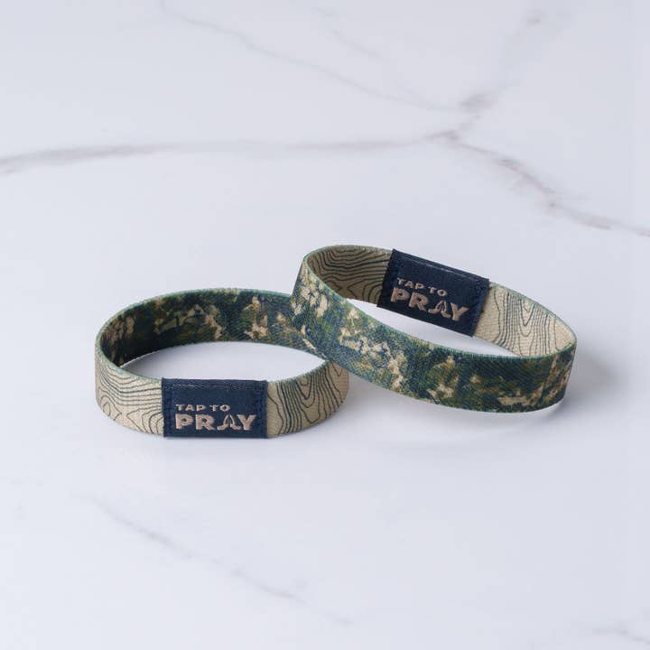 Versible - Wholesale Wristband - Tap To Pray® Wristband – Valor Camo6