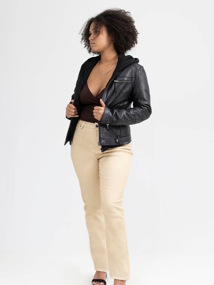 April - Jacke aus Lammleder für den Großhandel von Jim and MaryLou