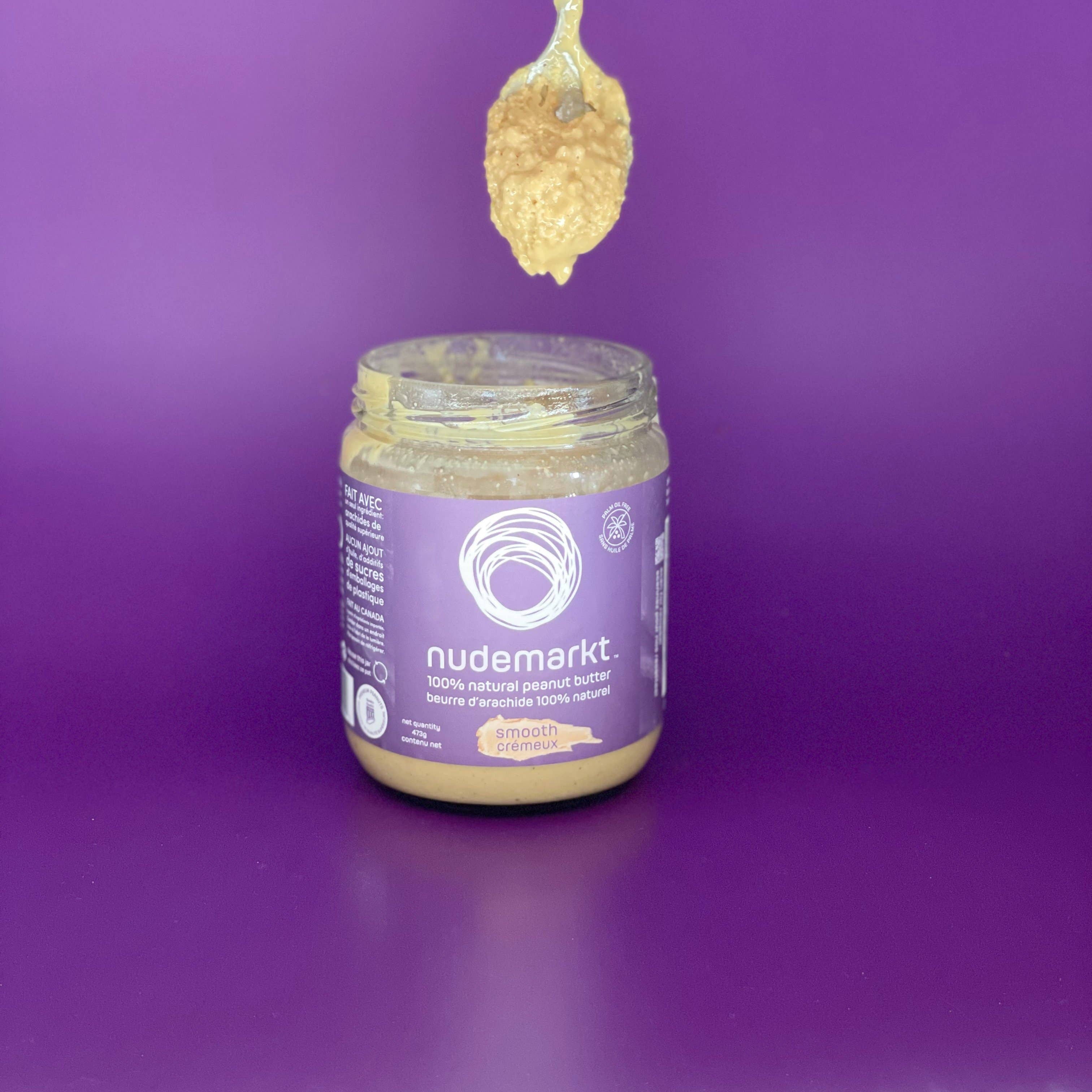 nudemarkt - Wholesale Nut Butter - Natural Smooth Peanut Butter3