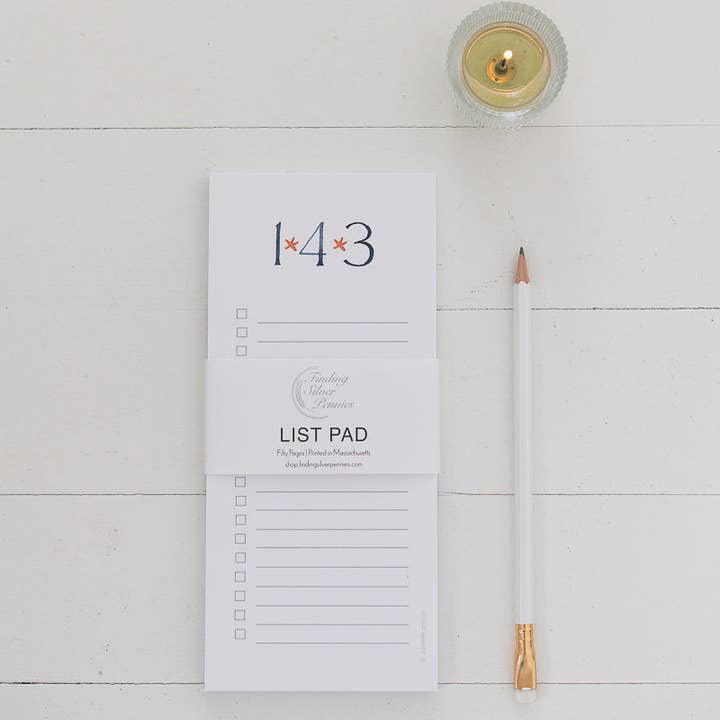 143 List Pad for wholesale by Finding Silver Pennies