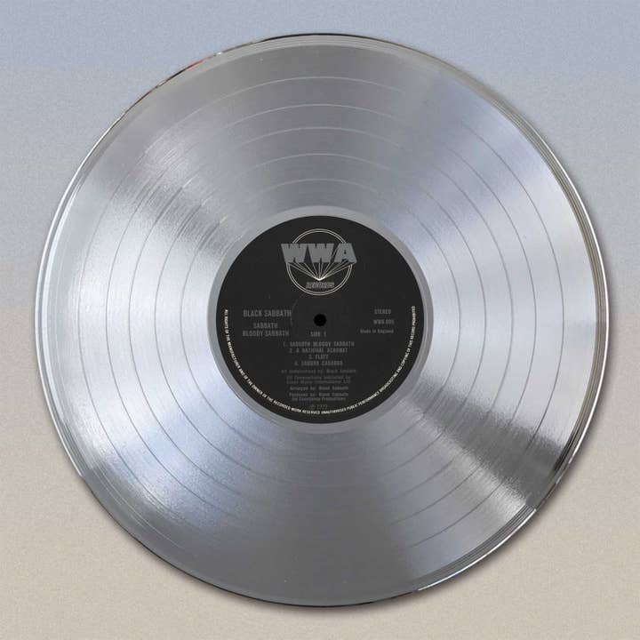 Gold Record Outlet - Wholesale Wall Accent - Black Sabbath "Sabbath Bloody Sabbath" LP Record Wall Art1
