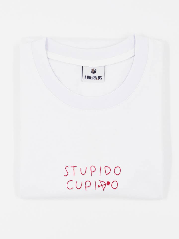 Stupido Cupido - Maglietta per la vendita all'ingrosso da parte di Libera.DS