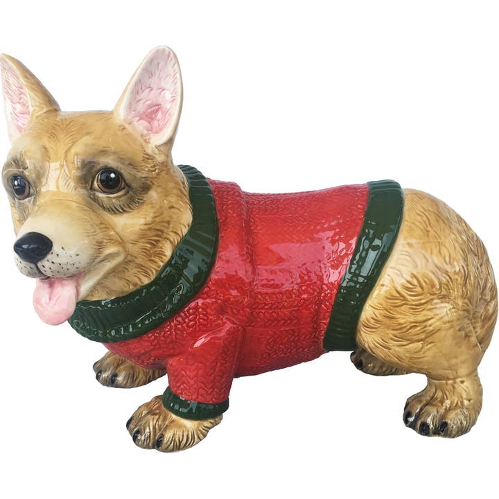 Blue Sky Clayworks - Wholesale Decorative Figurine - CORGI FIGURINE