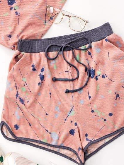 PAINTED SHORT PANTS for wholesale by Heyday