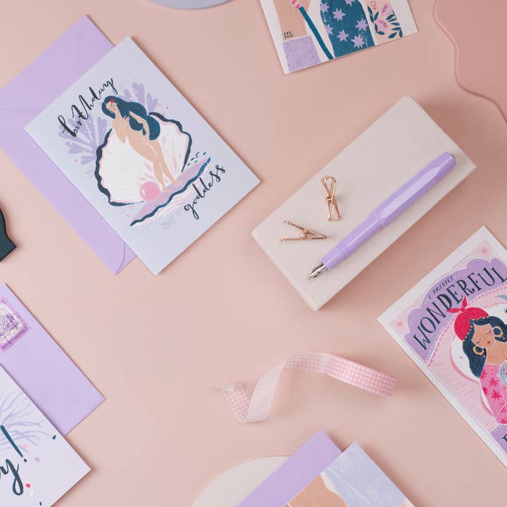 Sister Paper Co. – wholesale Birthday card – Birthday Goddess Card | Female Birthday Card | Birthday Card5