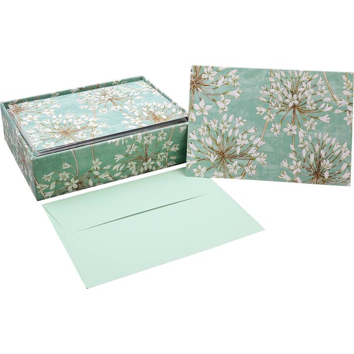 Peter Pauper Press - Wholesale Stationery/Notecard Set - Allium Blossoms Note Cards2