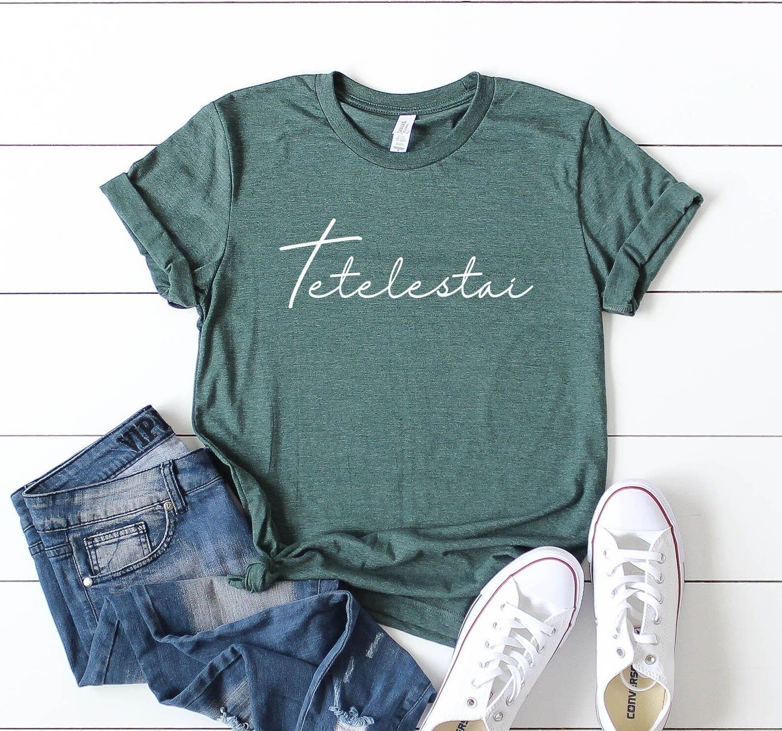VibeClothing - Wholesale Screen Printed T-Shirt - Women's - Tetelestai T-shirt0