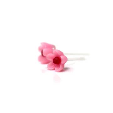 Tiny Flower Stud Earrings, 6mm for wholesale by Pretty Smart