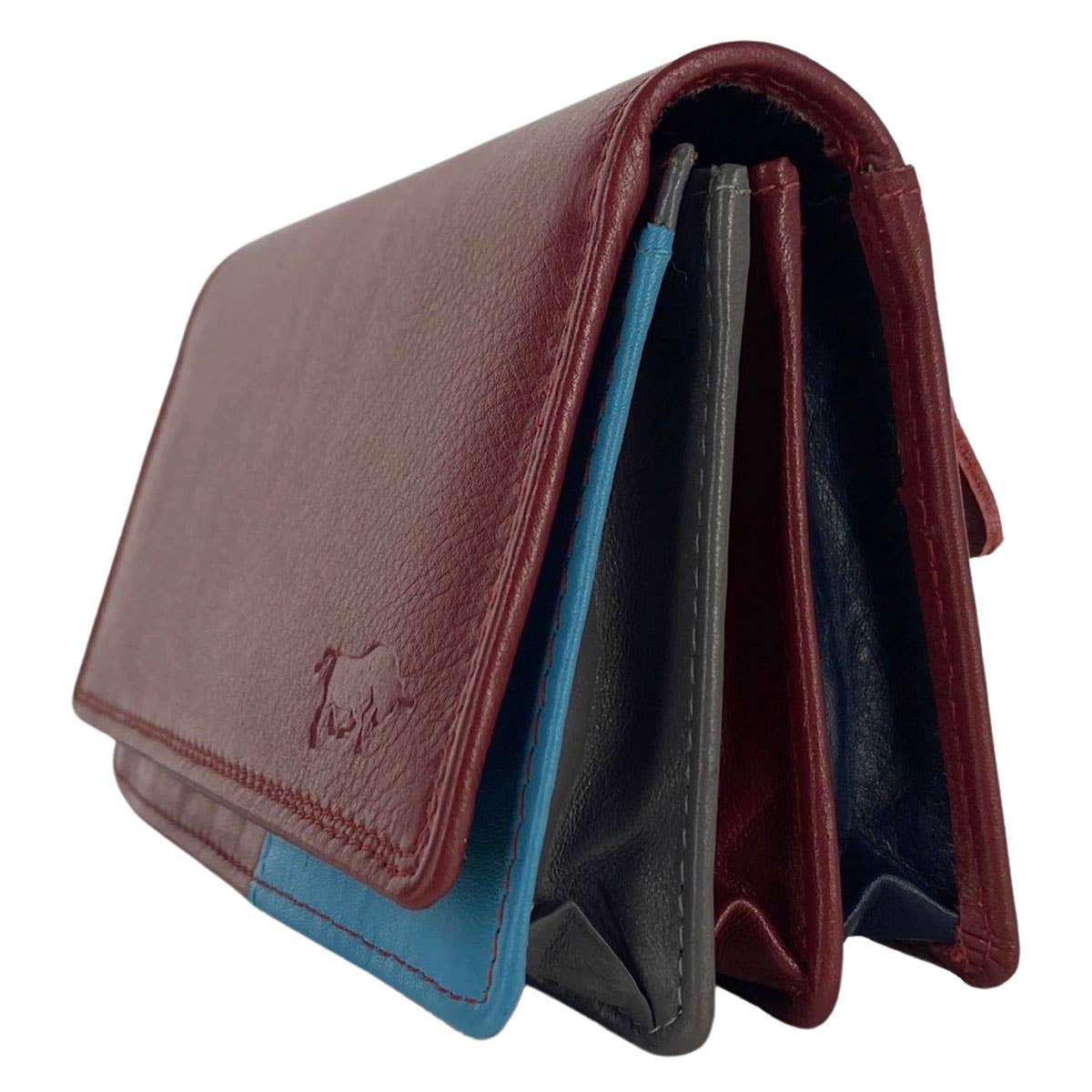 Arrigo - Vente Portefeuille – femme - Portefeuille femme en cuir multicolore modèle harmonica27