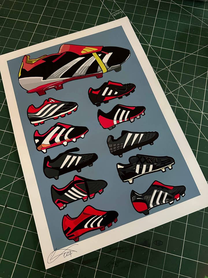 Predator-print .. voor wholesale door A Guy Called Minty LTD