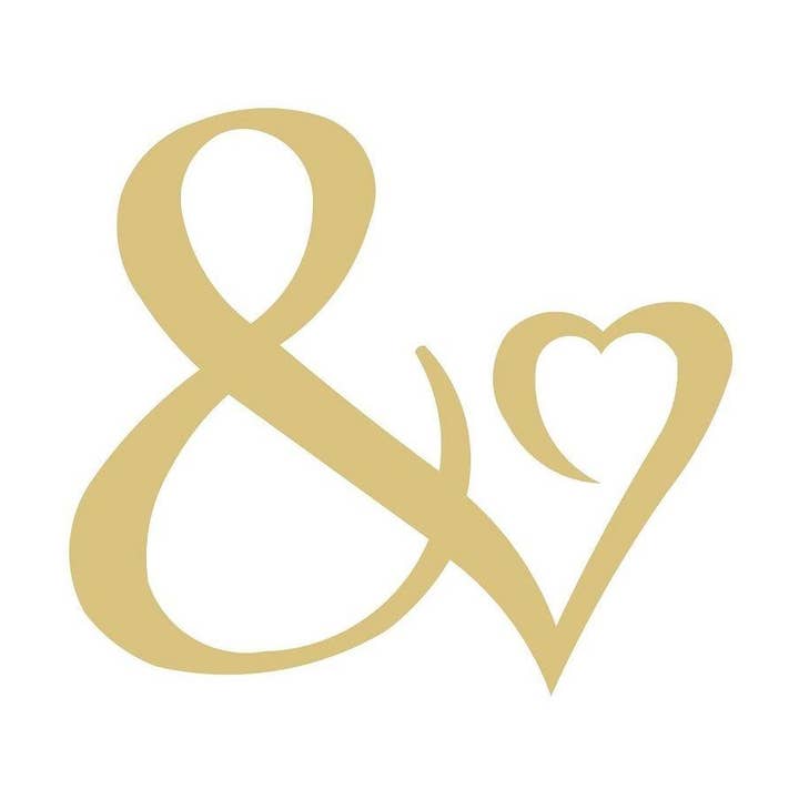 & With Heart Unfinished Wood Cutout Style 1 for wholesale by Diverse Woodworking