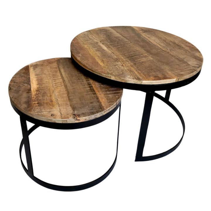 Voglrieder - Wholesale Coffee Table - Coffee table set of 2 side tables living room table round Aust18