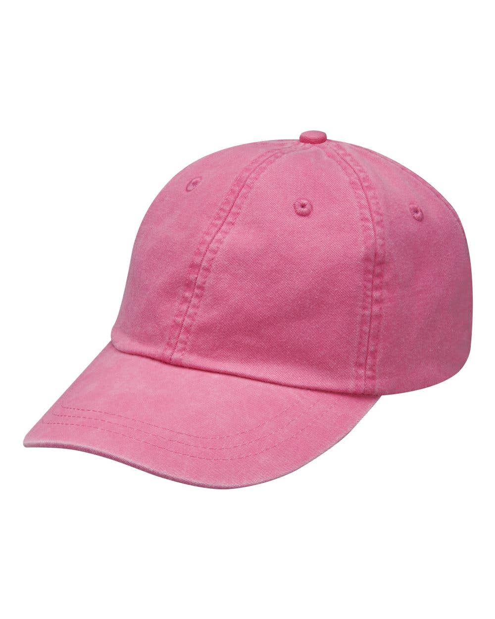 Gracie Designs - Wholesale Baseball Cap - Unisex - Custom Pigment Dyed Dad Cap – Chainstitch Text Hat3