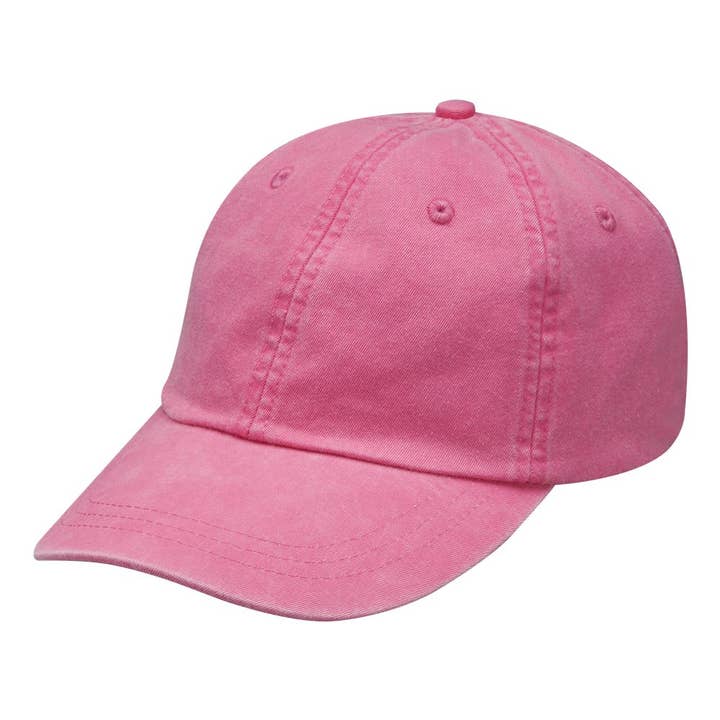 Gracie Designs - Wholesale Baseball Cap - Unisex - Custom Pigment Dyed Dad Cap – Chainstitch Text Hat3