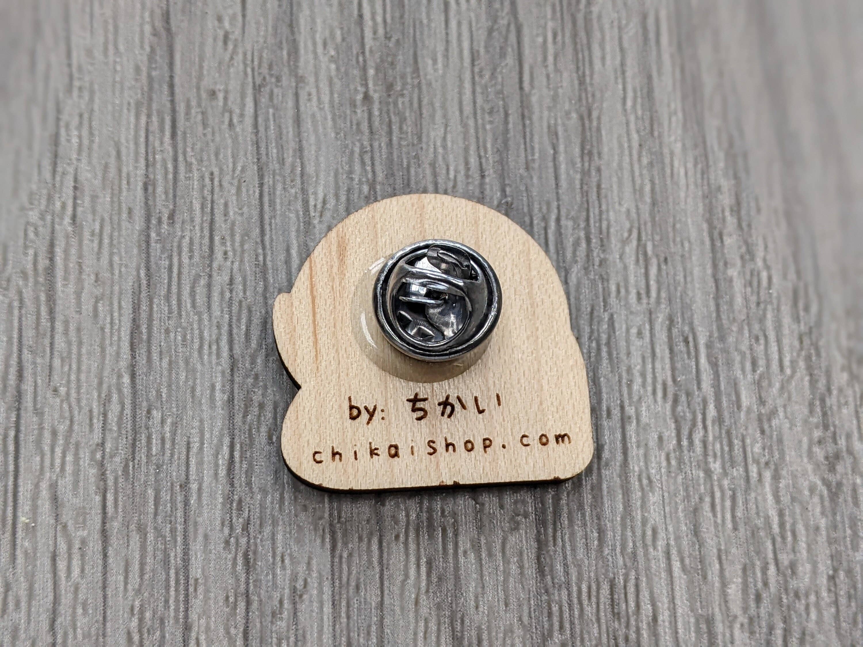 Chikai Shop - Vendita all'ingrosso Spille - Spilla con spilla in legno Rainbow Pride2