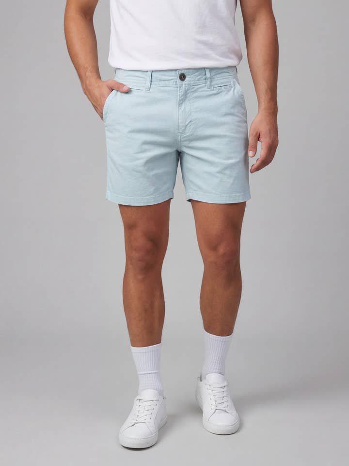 Short chino à entrejambe de 5" Palm Springs - Cascade pour la vente par Original Paperbacks