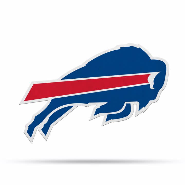 Rico Industries - Wholesale Flag - NFL Buffalo Bills Primary Logo Shape Cut Pennant