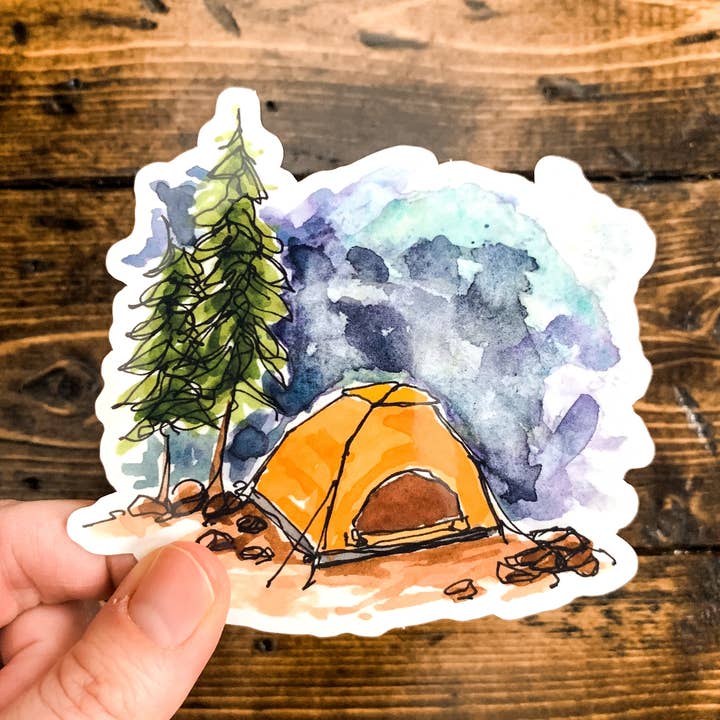 Vinyl-Aufkleber für Campingzelte für den Großhandel von Art by Sj Nielsen