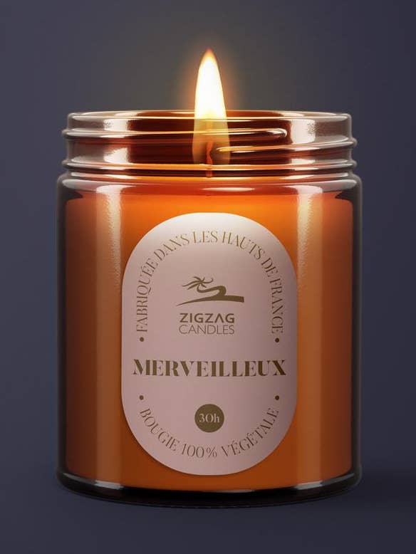 VEGETABLE CANDLE WONDERFUL IN APOTHECARY JAR for wholesale by Zigzag Island