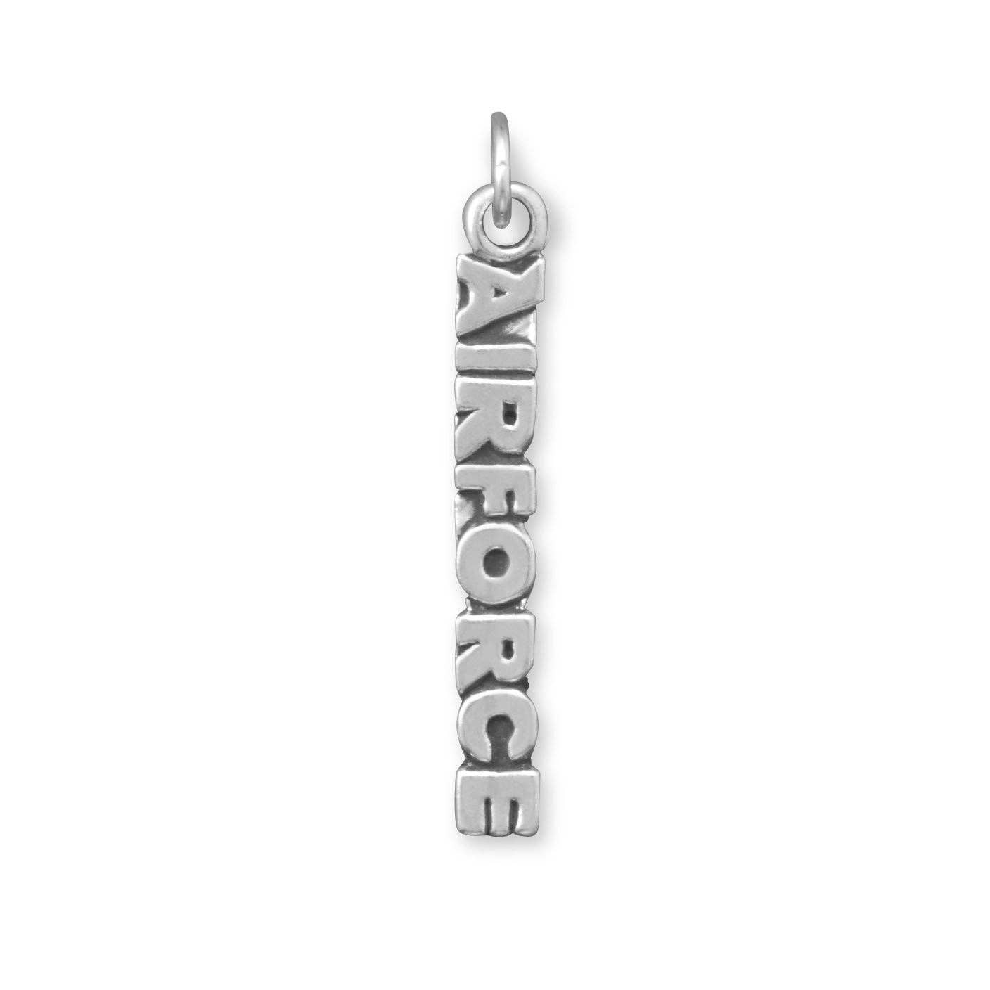 Silver Stars Collection – wholesale Individual charm/pendant – AIRFORCE Charm0
