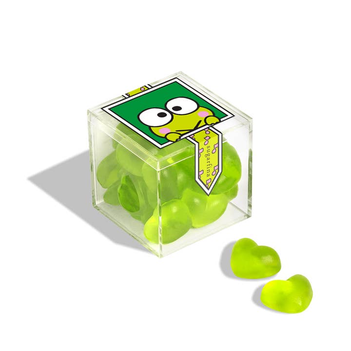Sugarfina - Wholesale Gummy - Keroppi-Strawberry Kiwi Hearts(Hello Kitty and Friends)​