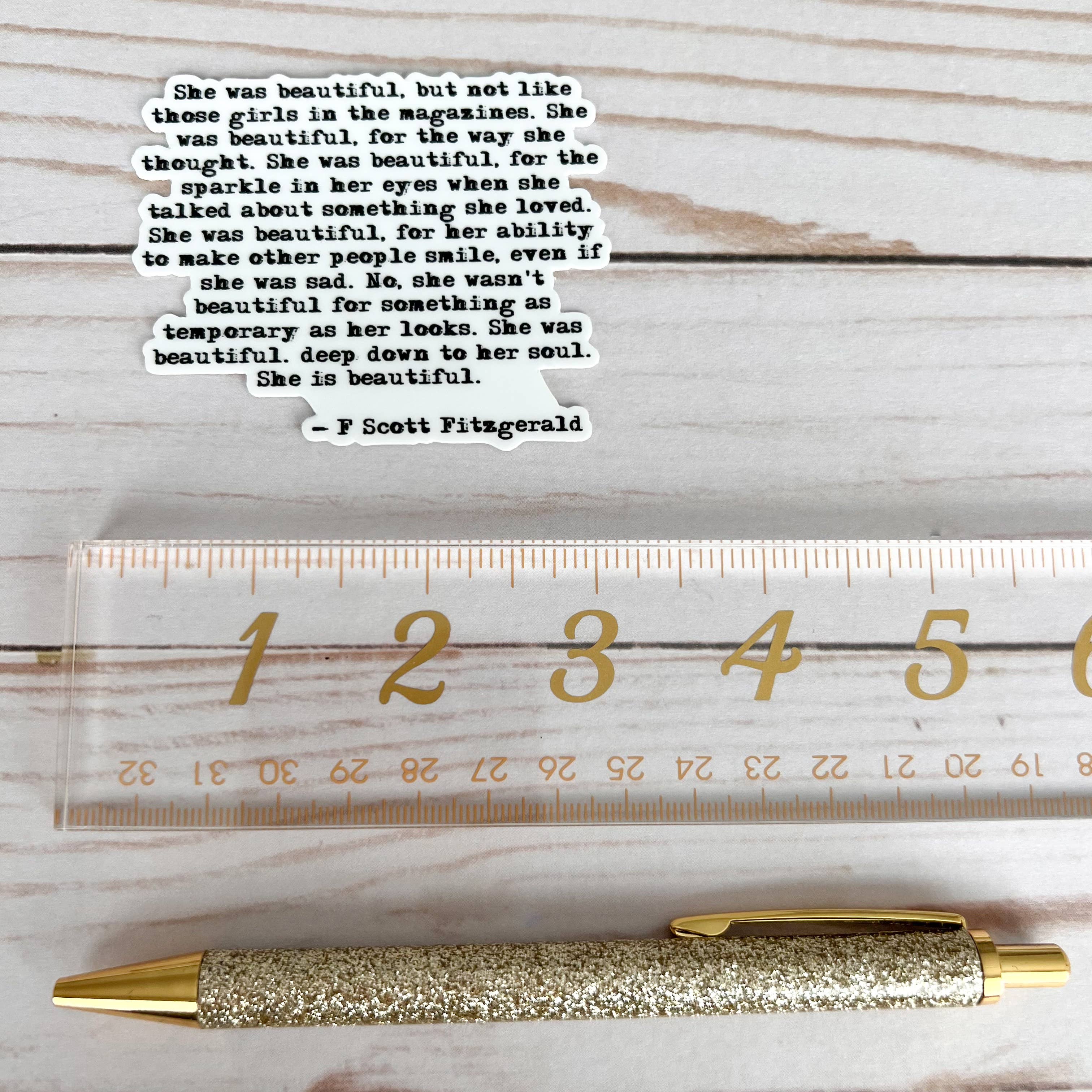 swaygirls - Vente Autocollant - Autocollant F Scott Fitzgerald7