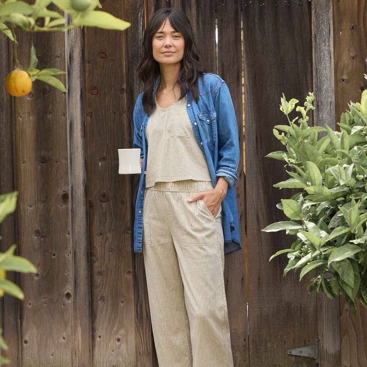 Women's Taj Hemp Wide Leg Pant S26 for wholesale by Toad&Co