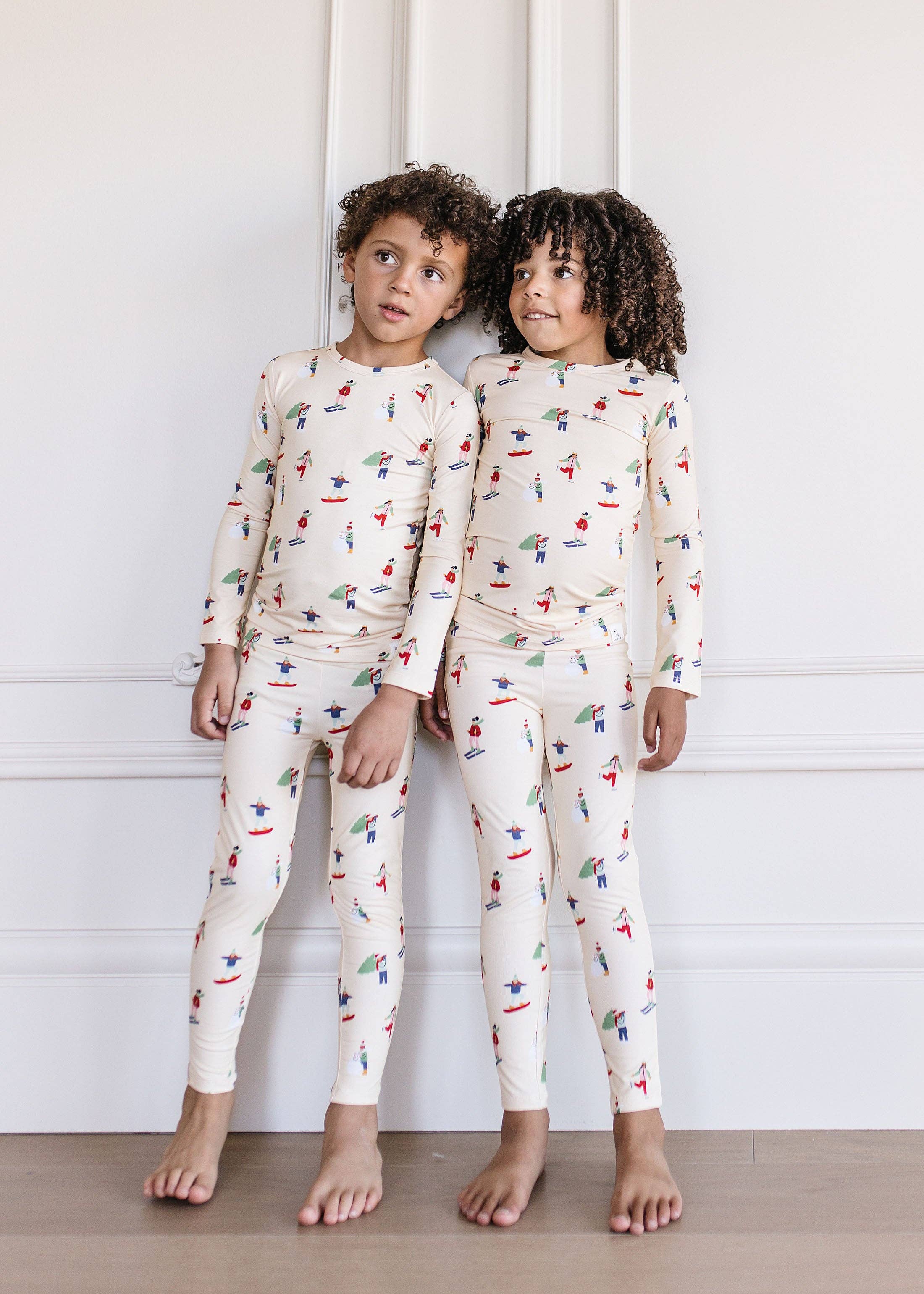 Loocsy LLC - Wholesale Sleepwear Set - Kids - Skiers Pajama Set1