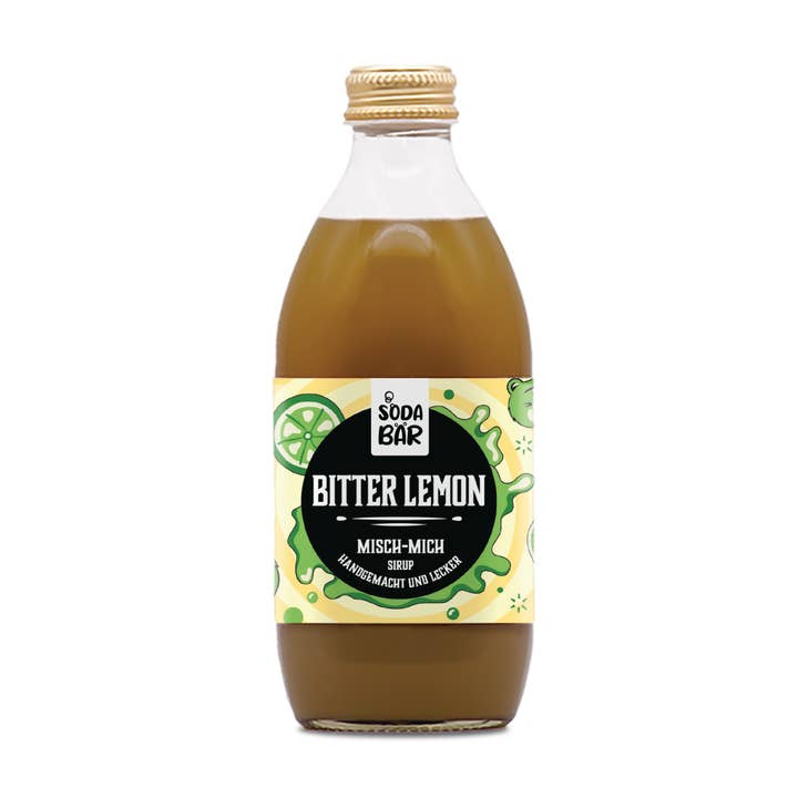 Sodabär – Großhandel Cocktailmischung/-sirup – Sirup Bitter Lemon Handgemacht
