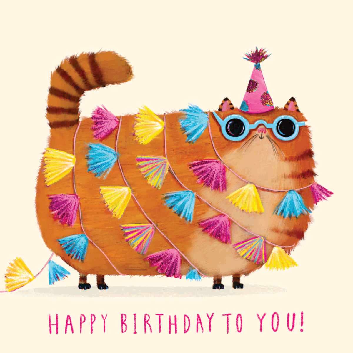 Charley Rabbit Cards - Venta al por mayor Tarjetas de cumpleaños - Tarjeta de cumpleaños con gato | Divertida tarjeta de saludo con gato | Gato cumpleaños1