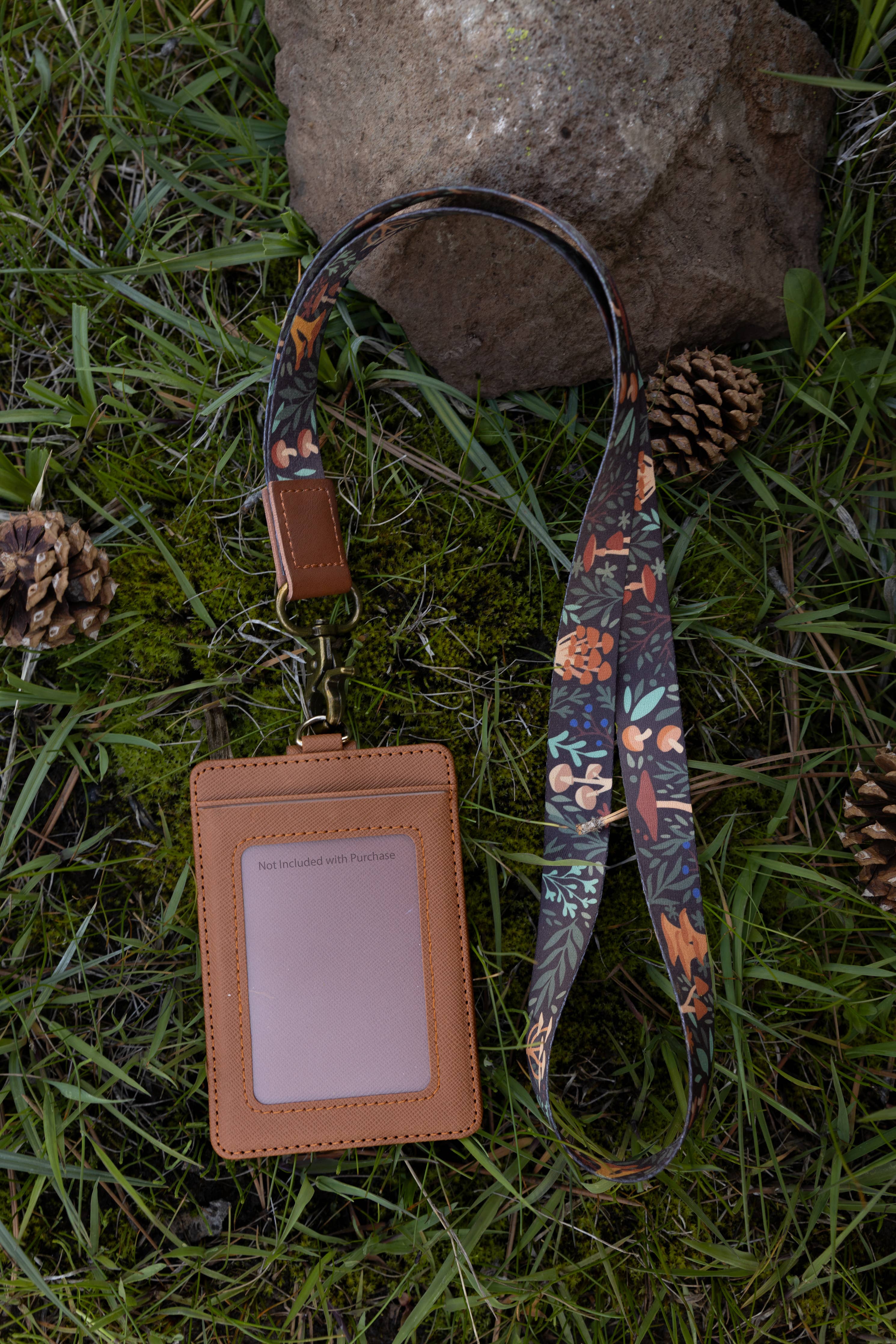 Wildtree - Wholesale Lanyard - Unisex - Forest Foliage Neck Lanyard1