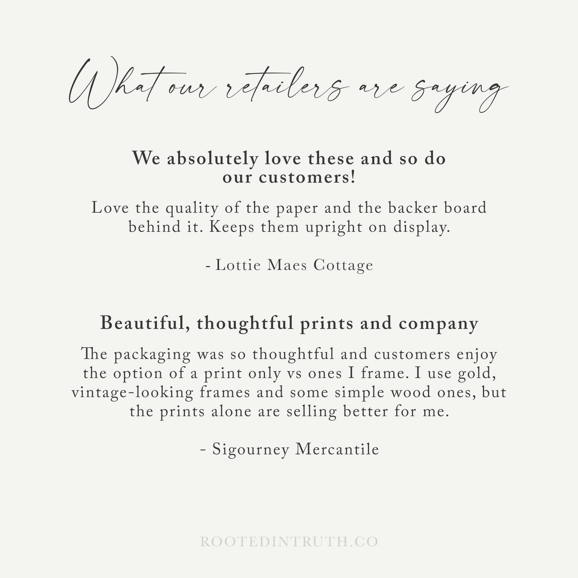 Rooted in Truth - Wholesale Art Print - His Mercies Christian Art Print, Canvas, Decor, Spring 20264